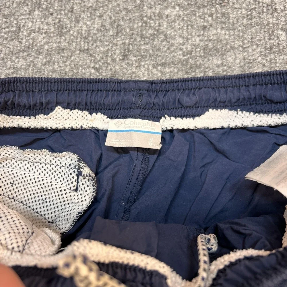 Columbia Shorts Mens Small Blue Omni-Shade PFG Swim Trunks Quick Dry